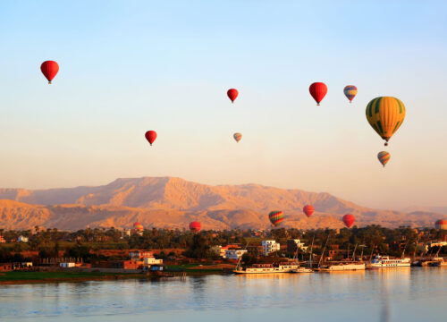 Prywatna wycieczka nocna do Luksoru z lotem balonem